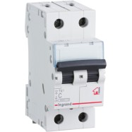Автоматический выключатель Legrand 404043 2П C 20A TX3 6000/6kA