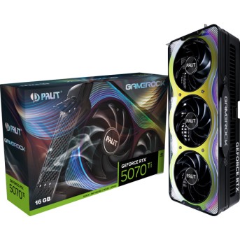 Видеокарта PALIT RTX5070Ti GAMEROCK 16GB (NE7507T019T2-GB2030G) - Metoo (3)