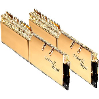 Комплект модулей памяти G.SKILL TridentZ Royal F4-3600C16D-32GTRGC DDR4 32GB (Kit 2x16GB) 3600MHz - Metoo (2)