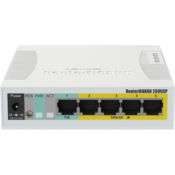 Коммутатор MikroTik CSS106-1G-4P-1S - Metoo (2)
