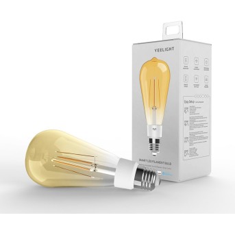 Лампочка Yeelight Smart LED Filament Bulb ST64 - Metoo (2)