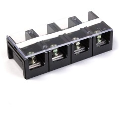 Колодка клеммная карболитовая Deluxe TС - 4004 (400A 4P)