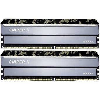 Комплект модулей памяти G.SKILL SniperX F4-3200C16D-16GSXKB DDR4 16GB (Kit 2x8GB) 3200MHz - Metoo (2)
