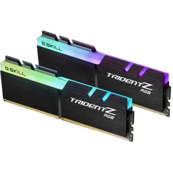 Комплект модулей памяти G.SKILL TridentZ RGB F4-3200C16D-64GTZR DDR4 64GB (Kit 2x32GB) 3200MHz - Metoo (1)