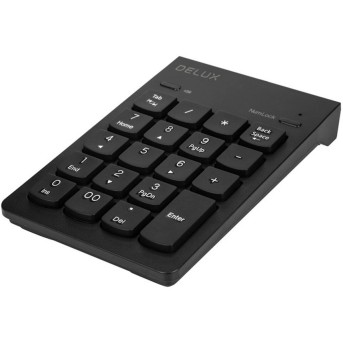 Клавиатура с цифровым блоком Delux DLK-300UB - Metoo (2)