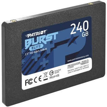 Твердотельный накопитель SSD Patriot Burst Elite 240GB SATA - Metoo (2)