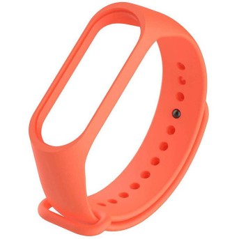 Сменный браслет для Xiaomi Mi Smart Band 4 (Original) Оранжевый - Metoo (1)