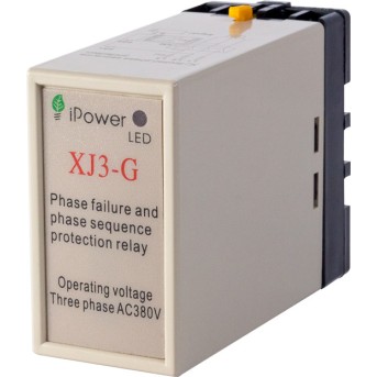 Реле контроля фаз и напряжения iPower XJ3-G - Metoo (1)