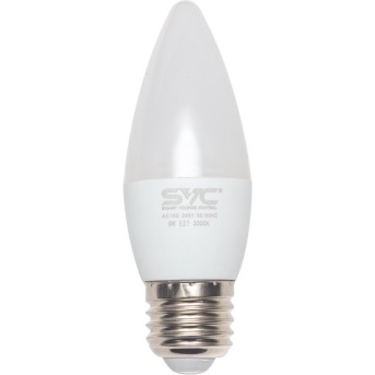 Эл. лампа светодиодная SVC LED C35-9W-E27-3000K, Тёплый - Metoo (1)