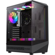 Компьютерный корпус Gamemax Vista COC AB Black без Б/П