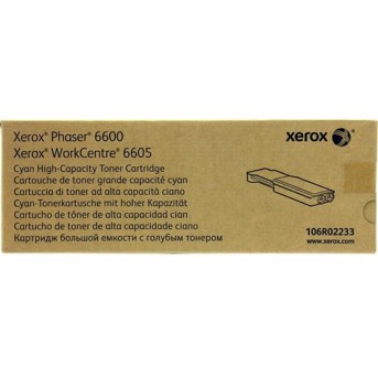 Тонер-картридж повышенной емкости Xerox 106R02233 (голубой) в Metoo.kz - Metoo (1)