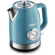 Чайник электрический Kitfort KT-6147-2 бирюзовый