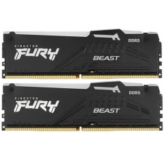 Комплект модулей памяти Kingston FURY Beast RGB EXPO KF556C36BBEAK2-64 DDR5 64GB (Kit 2x32GB) 5600MH