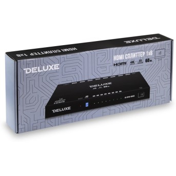 Сплитер Deluxe 1x8 HDMI 4K 3D HS-8P4K-60H3D - Metoo (3)