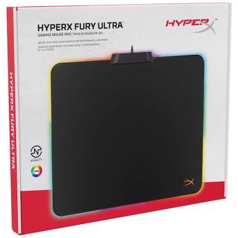 Коврик для компьютерной мыши HyperX FURY Ultra RGB HX-MPFU-M - Metoo (3)