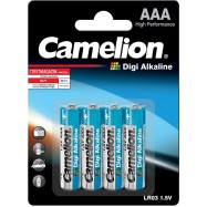Батарейка CAMELION Digi Alkaline LR03-BP4DG 4 шт. в блистере