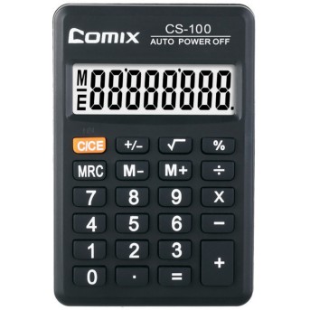 Калькулятор Comix CS-100 карманный - Metoo (1)