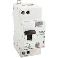 АВДТ Legrand 419397 1П+Н 10А АC RX3 30мA