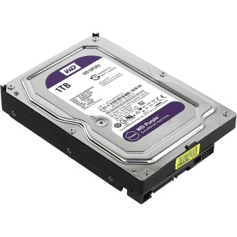Жесткий диск для видеонаблюдения HDD 1Tb Western Digital Purple WD10PURZ - Metoo (3)