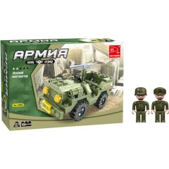 Игровой конструктор Keyixing 22404 АРМИЯ (108 деталей в наборе)