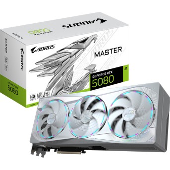 Видеокарта Gigabyte (GV-N5080AORUSM ICE-16GD) RTX5080 AORUS MASTER ICE 16G - Metoo (3)
