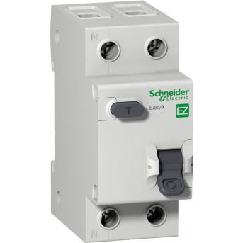 Дифференциальный автоматический выключатель Schneider Electric EASY9 1P+N C 20А 30мА AC - Metoo (1)