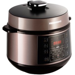 Мультиварка-скороварка Redmond RMC-PM505 Серый/<wbr>Бежевый