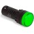 Лампа светодиодная универсальная Deluxe AD16-22D 220V AC/<wbr>DC (зелёная) - Metoo (1)