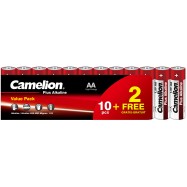 Батарейка CAMELION Plus Alkaline LR6-SP10+2 12 шт. в плёнке