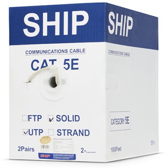 Кабель сетевой SHIP D135-2 Cat.5е UTP 30В PVC - Metoo (3)