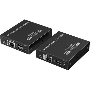 Удлинитель HDMI + KVM (POC) Lenkeng LKV565KVM-P (4K, 60m) - Metoo (3)
