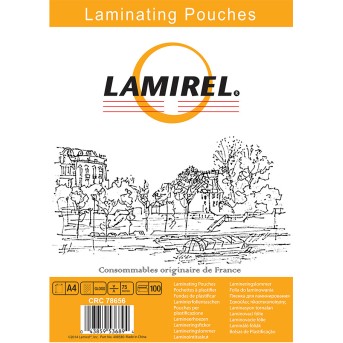 Пленка для ламинирования Lamirel LA-78656 А4, 75мкм, 100 шт. - Metoo (1)