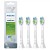 Стандартные насадки для звуковой зубной щетки Philips Sonicare Optimal White HX6064/<wbr>10 4шт - Metoo (1)