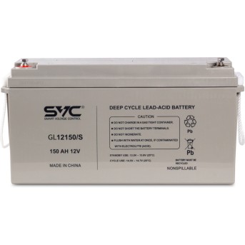 Аккумуляторная батарея SVC GL1250/<wbr>S 12В 50 Ач (230*138*174) - Metoo (2)