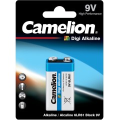 Батарейка CAMELION Digi Alkaline 6LR61-BP1DG