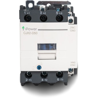 Контактор iPower CJX2-D50 AC 220V в Metoo.kz - Metoo (2)