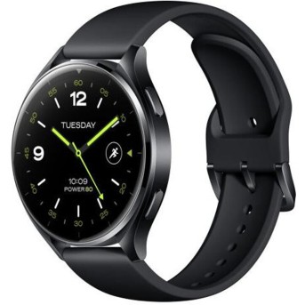 Смарт часы Xiaomi Watch 2 Black Case With Black TPU Strap - Metoo (1)
