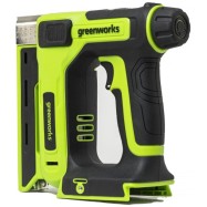 Степлер аккумуляторный Greenworks G24CS10 24V без АКБ и ЗУ