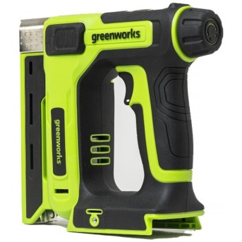 Степлер аккумуляторный Greenworks G24CS10 24V без АКБ и ЗУ - Metoo (1)