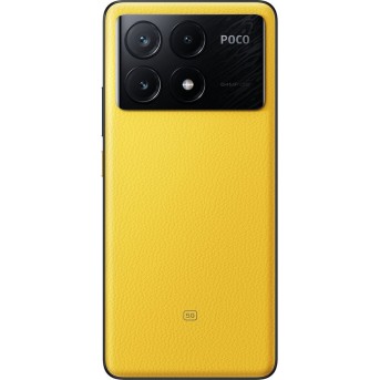 Мобильный телефон Poco X6 Pro 5G 12GB RAM 512GB ROM Yellow - Metoo (2)