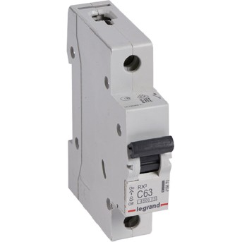 Автоматический выключатель Legrand 419670 1П C 63A RX3 4,5kA в Metoo.kz - Metoo (1)