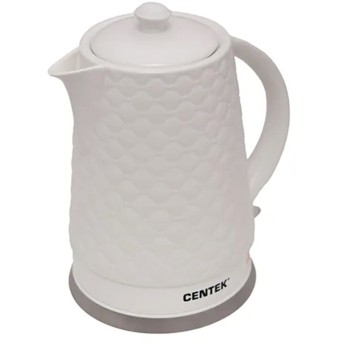Чайник Centek CT-0061 (белый) - Metoo (1)