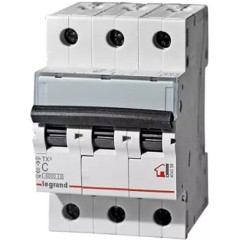 Автоматический выключатель Legrand 404056 3П С 16A TX3 6000 6kA