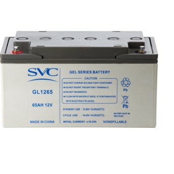 Аккумуляторная батарея SVC GL1265 12В 65 Ач - Metoo (2)