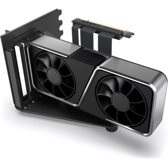 Комплект вертикального крепления GPU Mounting Kit NZXT AB-RH175-B1 Black в Metoo.kz - Metoo (2)