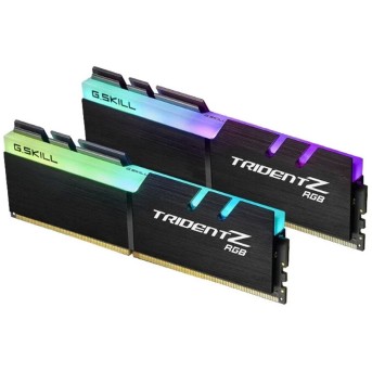 Комплект модулей памяти G.SKILL TridentZ RGB F4-3600C19D-16GTZRB DDR4 16GB (Kit 2x8GB) 3600MHz - Metoo (1)