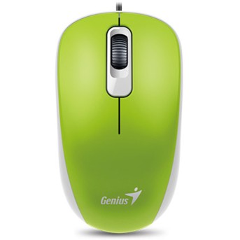 Мышь USB Genius DX-110 Green - Metoo (2)
