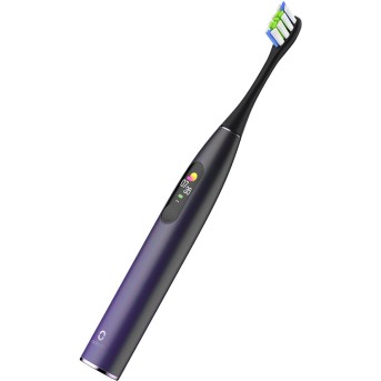 Умная зубная электрощетка Oclean X Pro Aurora purple - Metoo (1)