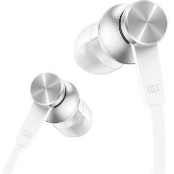 Наушники Xiaomi Mi Earphones Basic Серебристый - Metoo (2)