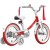 Велосипед Ninebot Kids Bike 14-inch for girls Красный - Metoo (2)